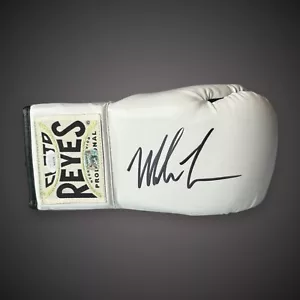 Mike Tyson Hand Signed Reyes Boxing Glove With COA £275 Limited Stock - White - Picture 1 of 5