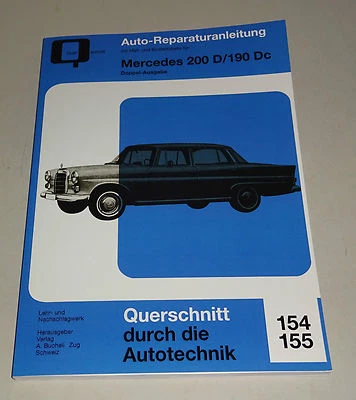 Repair Manual Mercedes-Benz W110 Tail Fin - 200 d 190 DC Diesel Models - Image 1 of 4