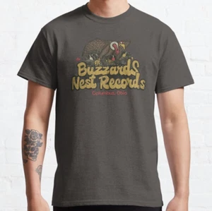 Camiseta clásica Buzzards Nest Records 1976 - Imagen 1 de 4
