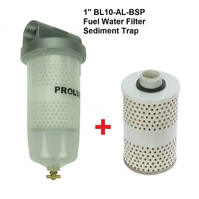 FUEL STORAGE TANK WATER FILTER B10-AL-BSP For Baldwin Sediment Bio Diesel 1  BSP • 49.90£