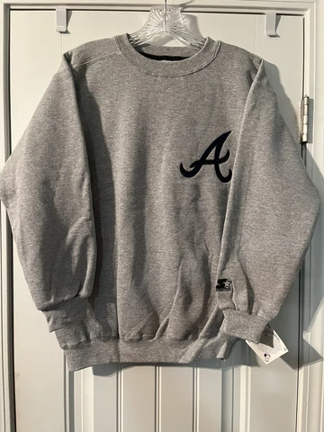 Atlanta Braves Starter Youth Sweatshirt Size Large NWT Free Shipping! Cover