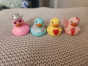 Target Bullseye Playground Valentine’s 2025 4 Rubber Duckies - Picture 1 of 6