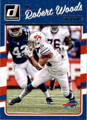 2016 Donruss Robert Woods Buffalo Bills #34 NFL Football Sports Card - Image 1 of 2