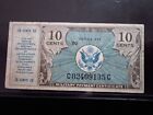 USA MPC Series 472 10 Cents Plate # 50 Military Payment Certificate 9135# Money