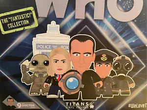 Doctor Who Titans Ninth Doctor Fantastic 20 Mini-Figures Display Box Sealed, New - Picture 1 of 8
