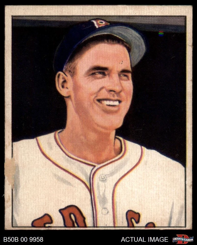 1950 Bowman #188 Earl Johnson Red Sox 1.5 - FAIR - Image 1 of 1