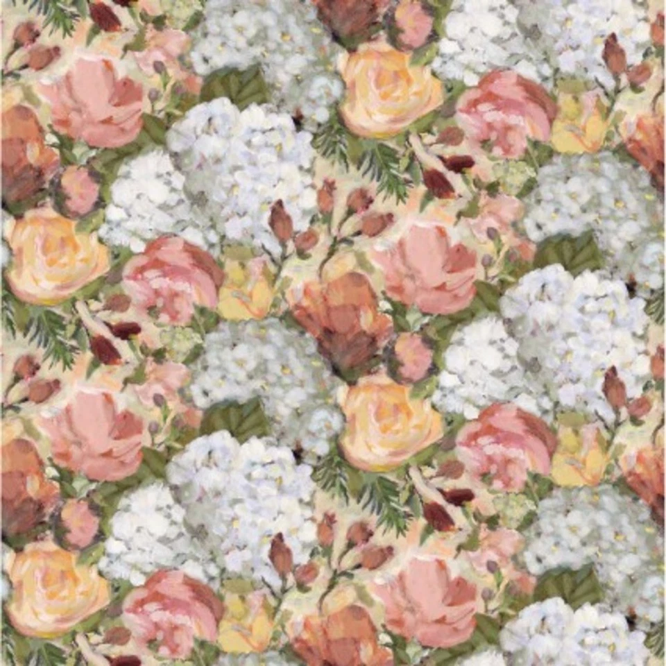 Tela de algodón para hortensias empaquetadas Hydrangea Reverie Foto 1 de 1