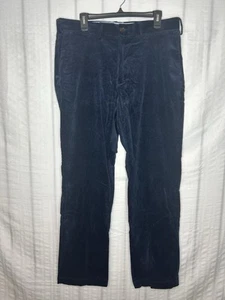 NWT Polo Ralph Lauren Mens 36x32 Corduroy Pants Blue Navy Stretch Classic Fit - Picture 1 of 11