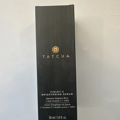 TATCHA Violet-C BRIGHTENING SERUM 1 Oz NEW IN BOX - Image 1 of 3