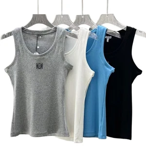 Brandneu Fashion Lang Tank Top Damen Ärmellos Slimming 4 Farben Option S-L - Bild 1 von 11