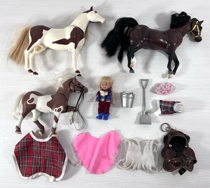 Vnt Lot of Horses Accessories Figure Loving Family Cowgirl Kelly Grand Champions - Picture 1 of 19