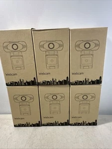 6 webcam Dermall Full HD 1080P avec microphone intégré pour PC portable bureau - Photo 1/8