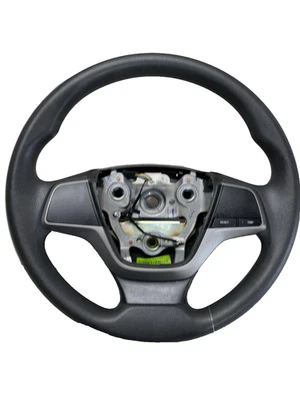 17 18 HYUNDAI ELANTRA Steering Wheel NON LEATHER W/O AUDIO CONTROL US BUILT ONLY - Image 1 of 4