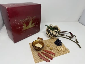 Kaya's Foods Trading Feast & Tule Mat W/Box -Excellent American Girl Pleasant Co - Foto 1 di 6