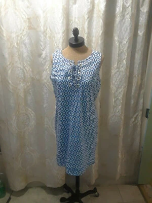 New Directions Blue Dress Sz Small NWT $48 * - Image 1 of 4