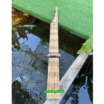 Crafts Musical Folk Khaen Bamboo Thai Isan Mouth Organ Am Bm Cm Dm Em Gm Fm - Image 1 of 4