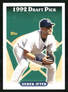 Derek Jeter 2006 Topps Rookie of the Week #18 Baseball Card