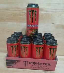 12 CANS:Monster Energy Lewis Hamilton LH44 Limited Edition Formula 1 Racing 16.9 - Picture 1 of 5