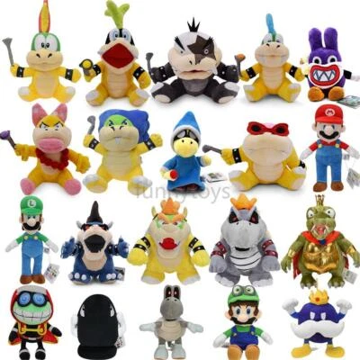 UK Super Mario Bros. Plush Toys Soft Stuffed Animals Dolls Kids Christmas Gifts - Image 1 of 4