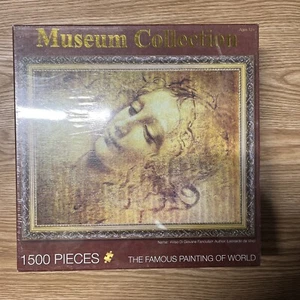 MUSEUM COLLECTION - 1500 PIECE JIGSAW - VISO DI GIOVANE FANCIULLA - DA VINCI - Picture 1 of 4