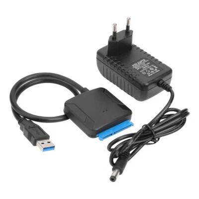 USB 3.0 auf zu SATA Adapter Kabel für 2.5 3.5" Zoll HDD SSD Festplatte Konverter - Bild 1 von 4