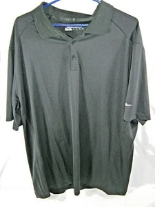 Men's Nike Golf Tour Performance Casual Dri-Fit Polo Shirt Black Size 2XL (B6) - Picture 1 of 7