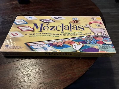 Mezclalas Spanish Literacy Game Age 5+ Learning Resources LER 1064-Sealed - Image 1 of 4