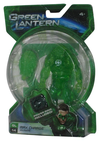 DC Green Lantern Movie Max Charge Kilowog (2011) Mattel Figure GL14 + Power Ring Cover
