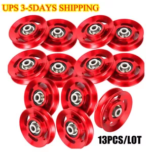 10-26x/set 88mm Aluminium Alloy Bearing Cable Pulley Wheel Gym Equipment Parts - Picture 1 of 24