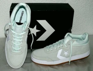 Converse 159495C FASTBREAK MID Suede Leder Schuhe Sneaker Boots 43 45 Mint Weiß - Bild 1 von 12