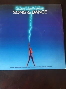Andrew Lloyd Webber's Song & Dance Original Cast Live 1982 Polydor 2 records - Picture 1 of 4