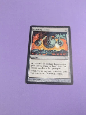 MTG Magic The Gathering: Fifth Dawn: Grinding Station Uncommon - LP - Image 1 of 4