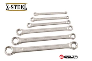 E-CAR Taiwan Female Torx E-Type Double E-Star Spanner Wrench E6x8-E20x24 6pc Set - Bild 1 von 4