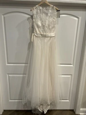 BHLDN Anthropologie Catherine Deane wedding dress US 14 NWT - Image 1 of 4