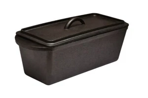 Brunswick Bakers Cast Iron Bread Pre-Seasoned Heavy Duty Cast Iron Loaf Pan - Picture 1 of 3