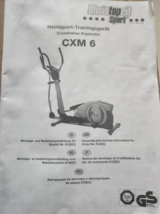 Heimsport-Trainingsgerät. Crosstrainer CXM 6 - Bild 1 von 3