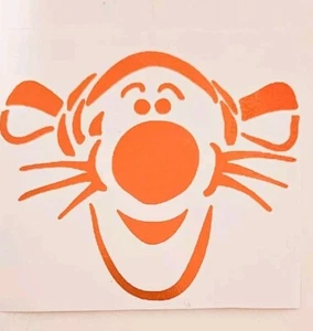 Disney Tigger face - Winnie the Pooh Vinyl Window car Decal/Sticker - Picture 1 of 1