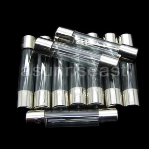 100PCS 8A 250V Quick Fast Blow Glass Tube Fuse 6x30mm F8AL250V Wholesale - Picture 1 of 4