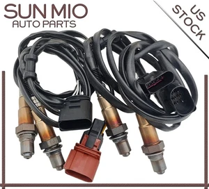 4Pcs Upstream&Downstream Oxygen Sensor For Porsche Cayenne 9PA S 2003-2006 4.5L - Picture 1 of 12