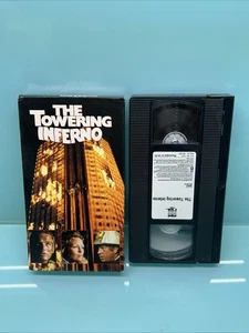 VHS THE TOWERING INFERNO 1974 PAUL NEWMAN STEVE MCQUEEN Classic Movie Video Tape - Bild 1 von 5