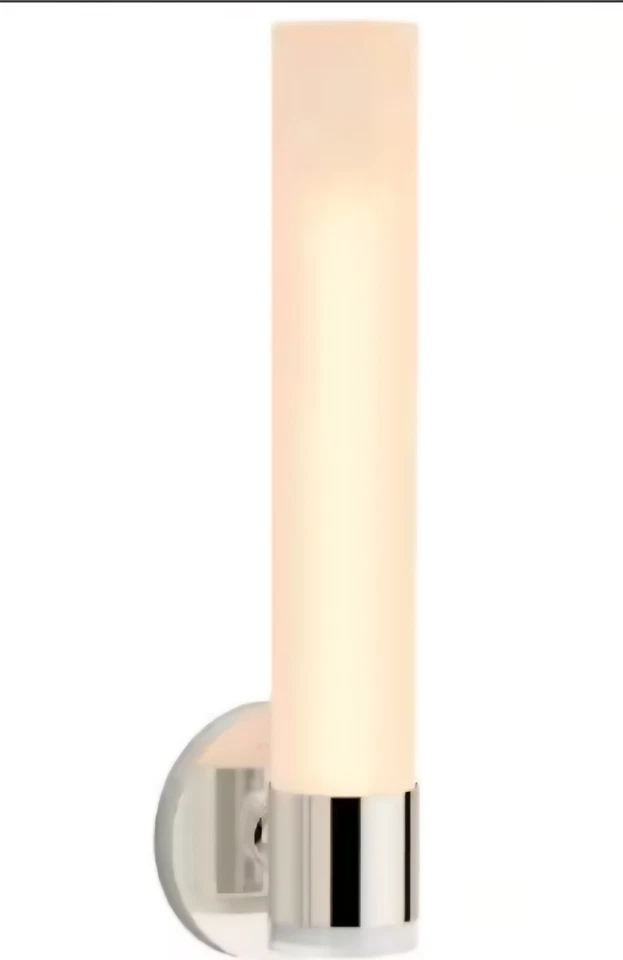 Aplique de pared de baño interior níquel pulido tubo de luz KOHLER Purist listado por UL Foto 1 de 4