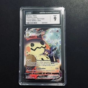PTCG PokemonCGC9MINT Mimikyu VMAX TG17/TG30 SWSH Brilliant Stars Trainer Gallery - Picture 1 of 7