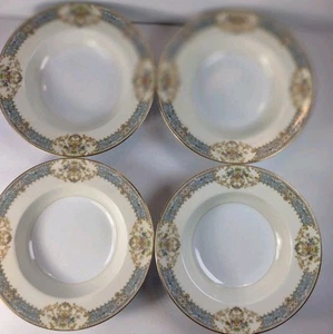 4 cuencos vintage raros Rose China Noritake hechos en Japón ocupado 1947-1953 - Imagen 1 de 13