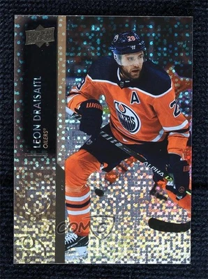 2021-22 Upper Deck Series 2 Speckled Rainbow Foil Leon Draisaitl #321 - Image 1 of 2