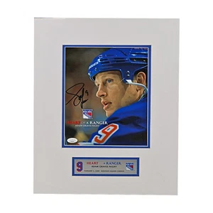 Foto firmada con autógrafo de Adam Graves New York Rangers mate 8x10 certificado de autenticidad JSA #CD21673 - Imagen 1 de 5