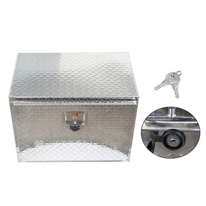 24inch Aluminum Underbody Trailer Pickup Truck Tool Storage Tool Box with Lock - Picture 1 of 10