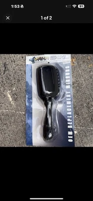 Espelho lateral esquerdo de motocicleta YANA SHIKI MIR305BL compatível com Suzuki GSX 1300L. M45 - Imagem 1 de 2