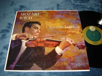 Capitol P-8362 LP Nathan Milstein - Violin Concertos Mozart & Bach nice shape - Image 1 of 3