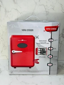 Polar Bear Retro Style Mini Fridge Cooler Perfect For Cans Or Tiny Water Bottles - Picture 1 of 5