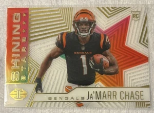 2021 Panini Illusions - Shining Stars #SS-17 Ja'Marr Chase, Ja'Marr Chase (RC) - Picture 1 of 2